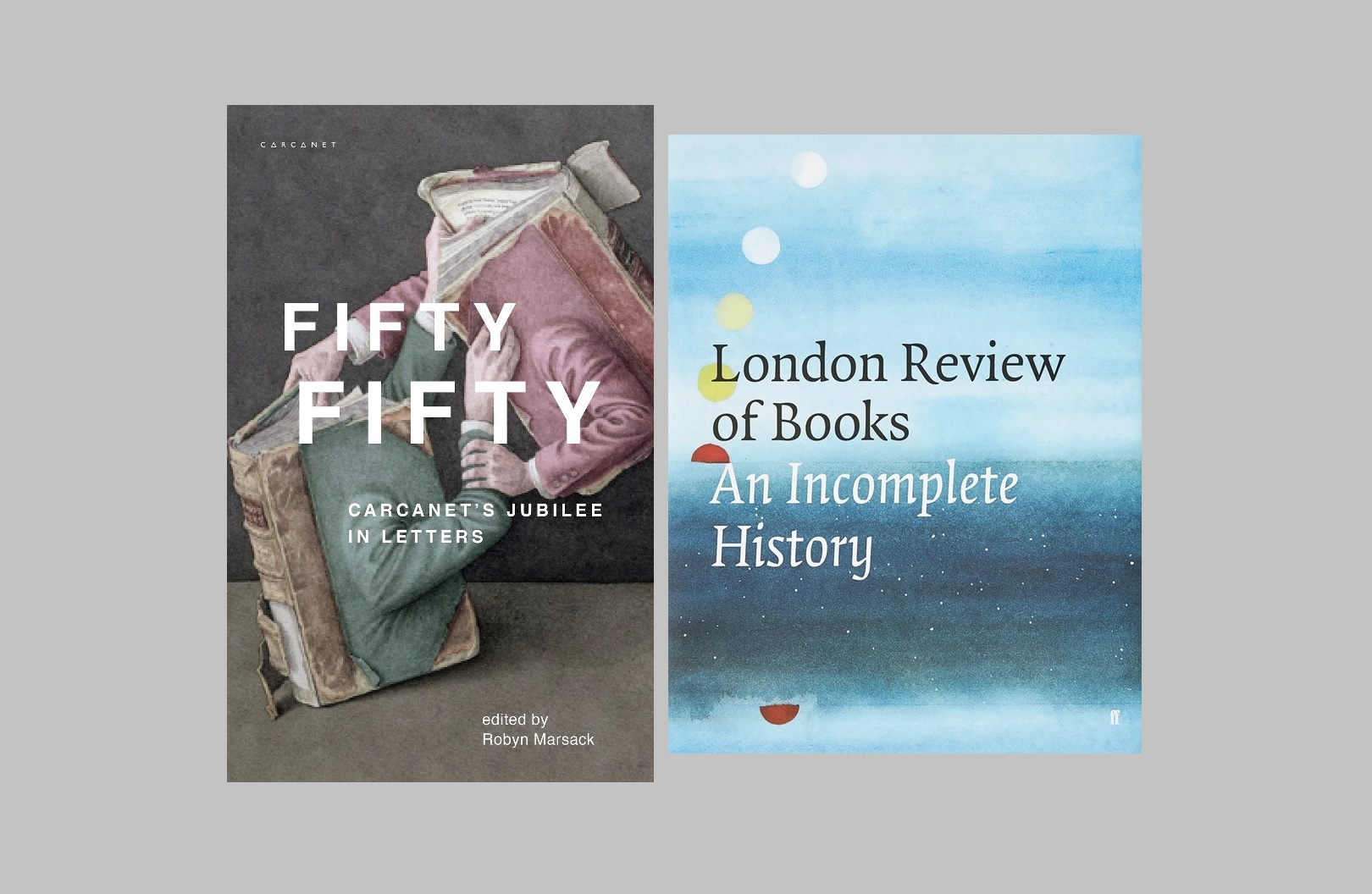 Fifty Forty: on the incomplete histories of Carcanet and the LRB
