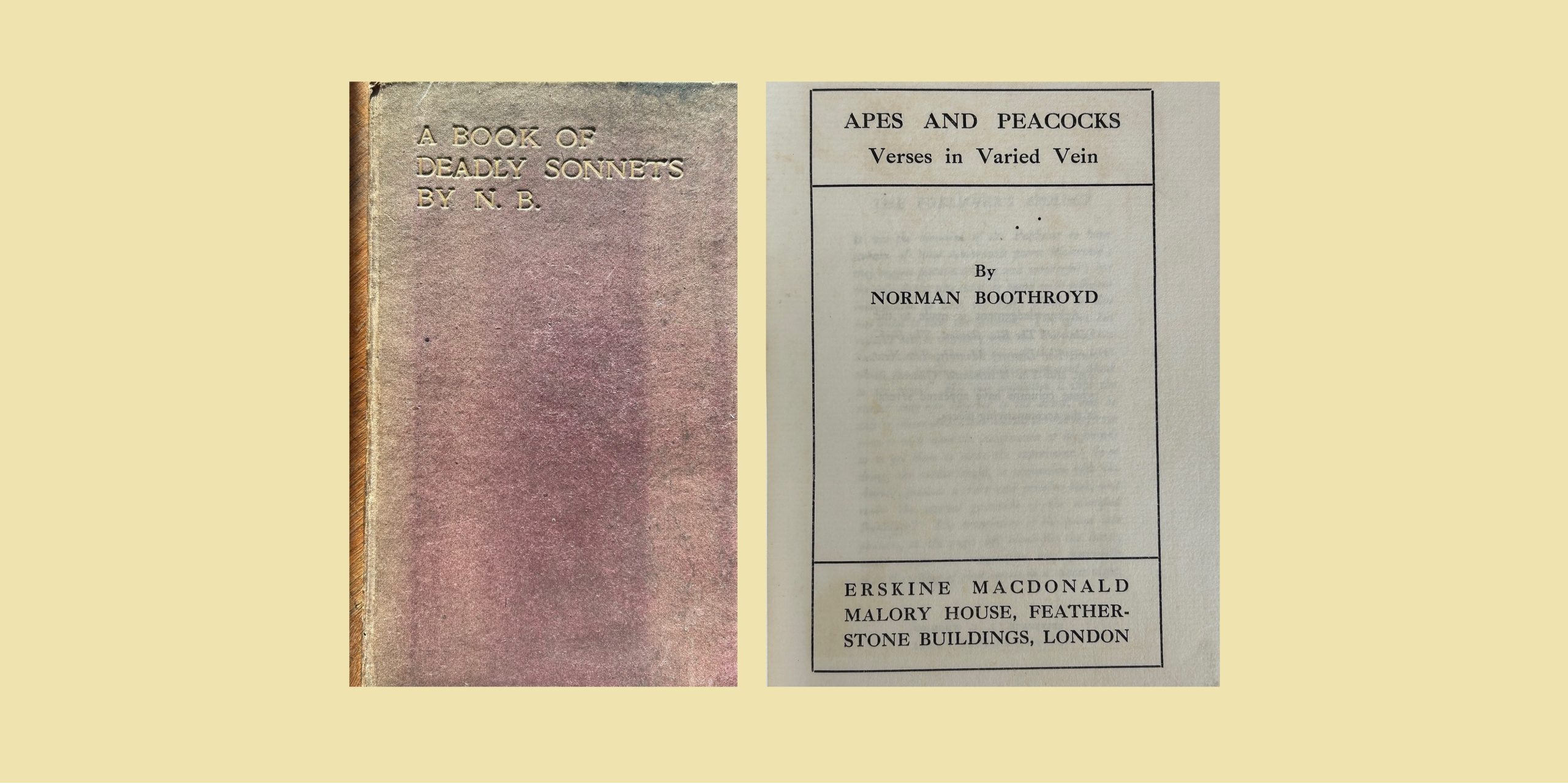A Forgotten Edwardian Nonsense Poet: Norman Boothroyd